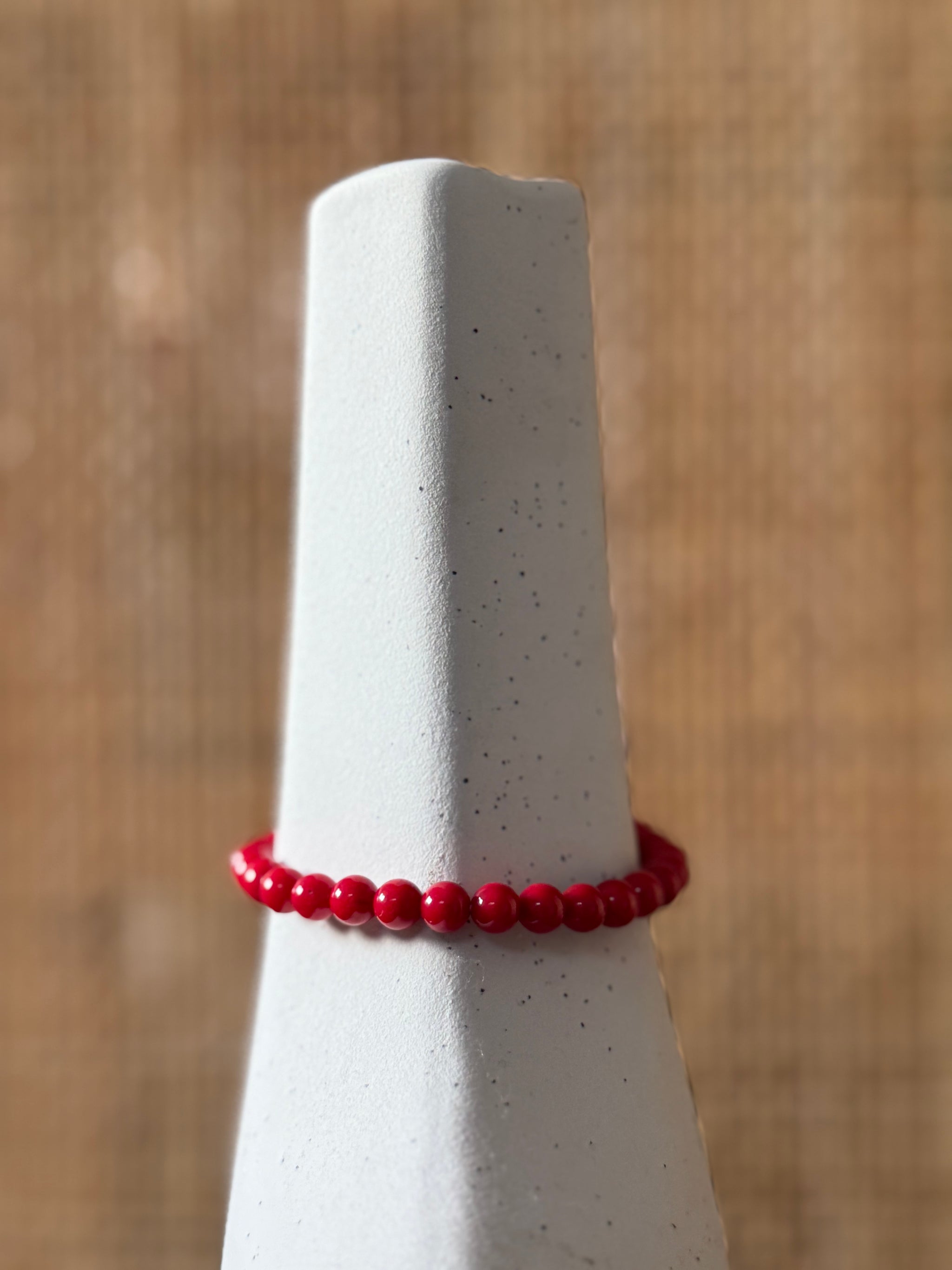Koraal Rood armband