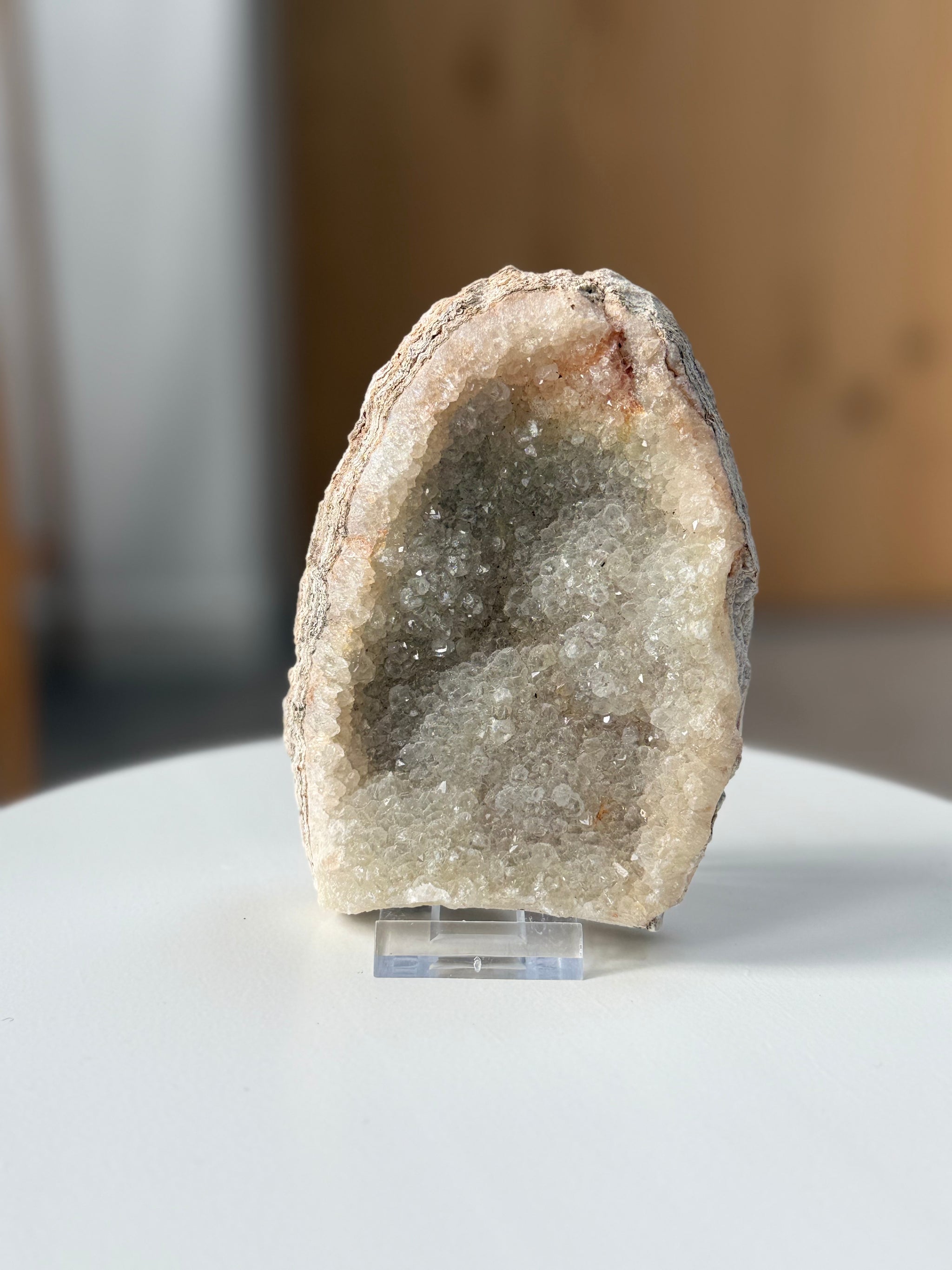 Bergkristal geode
