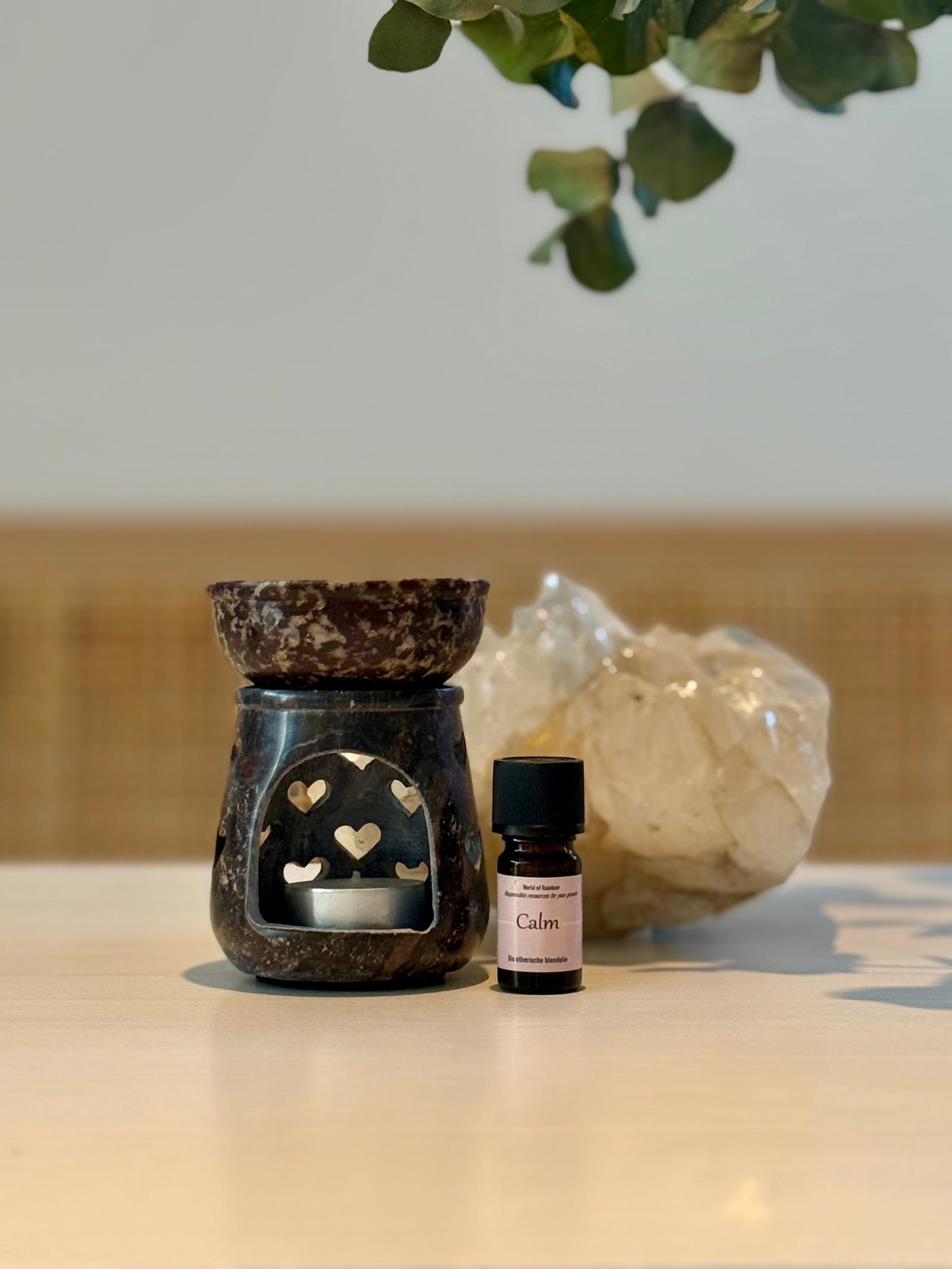 Geurlampje zeepsteen