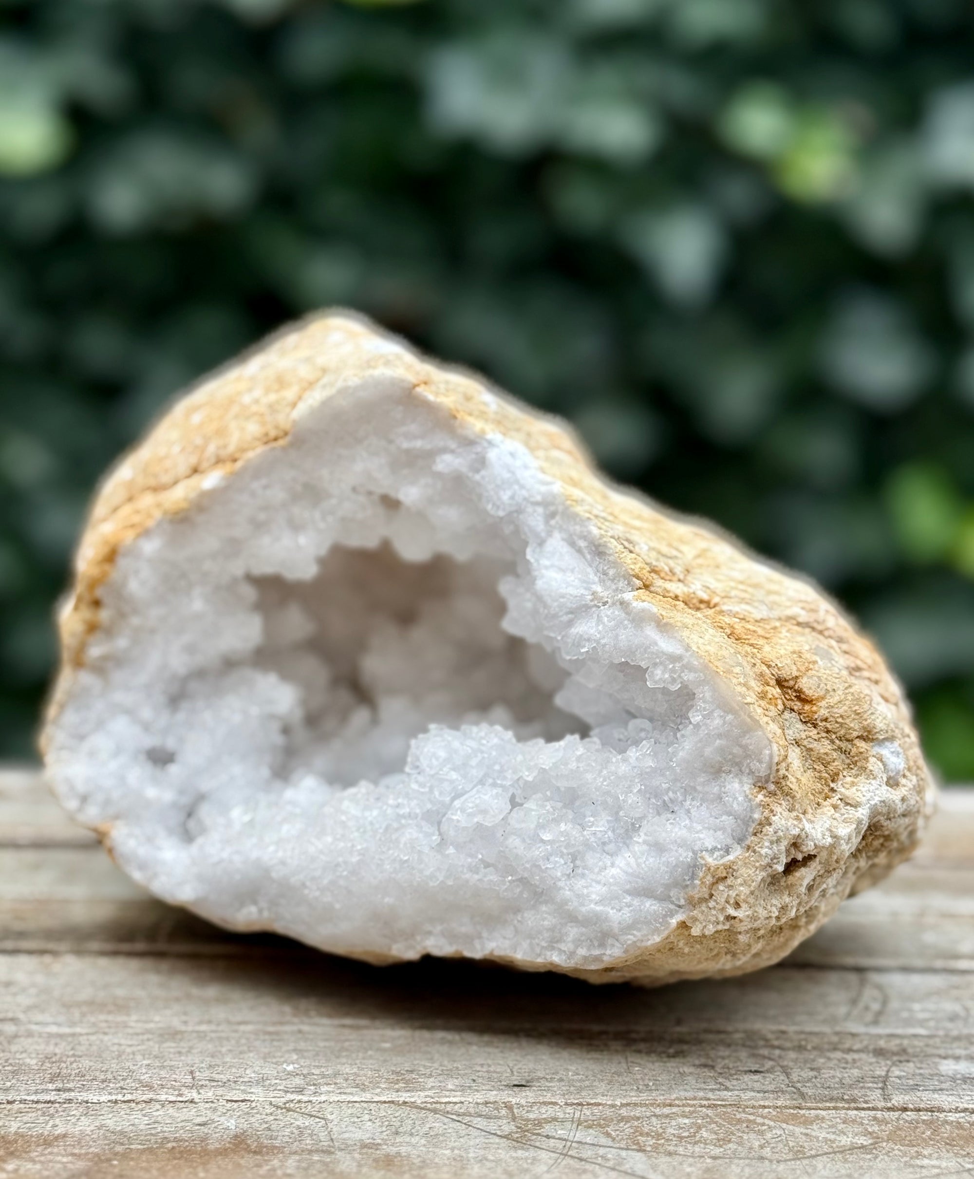 Kwartsgeode met drusy-kristallen