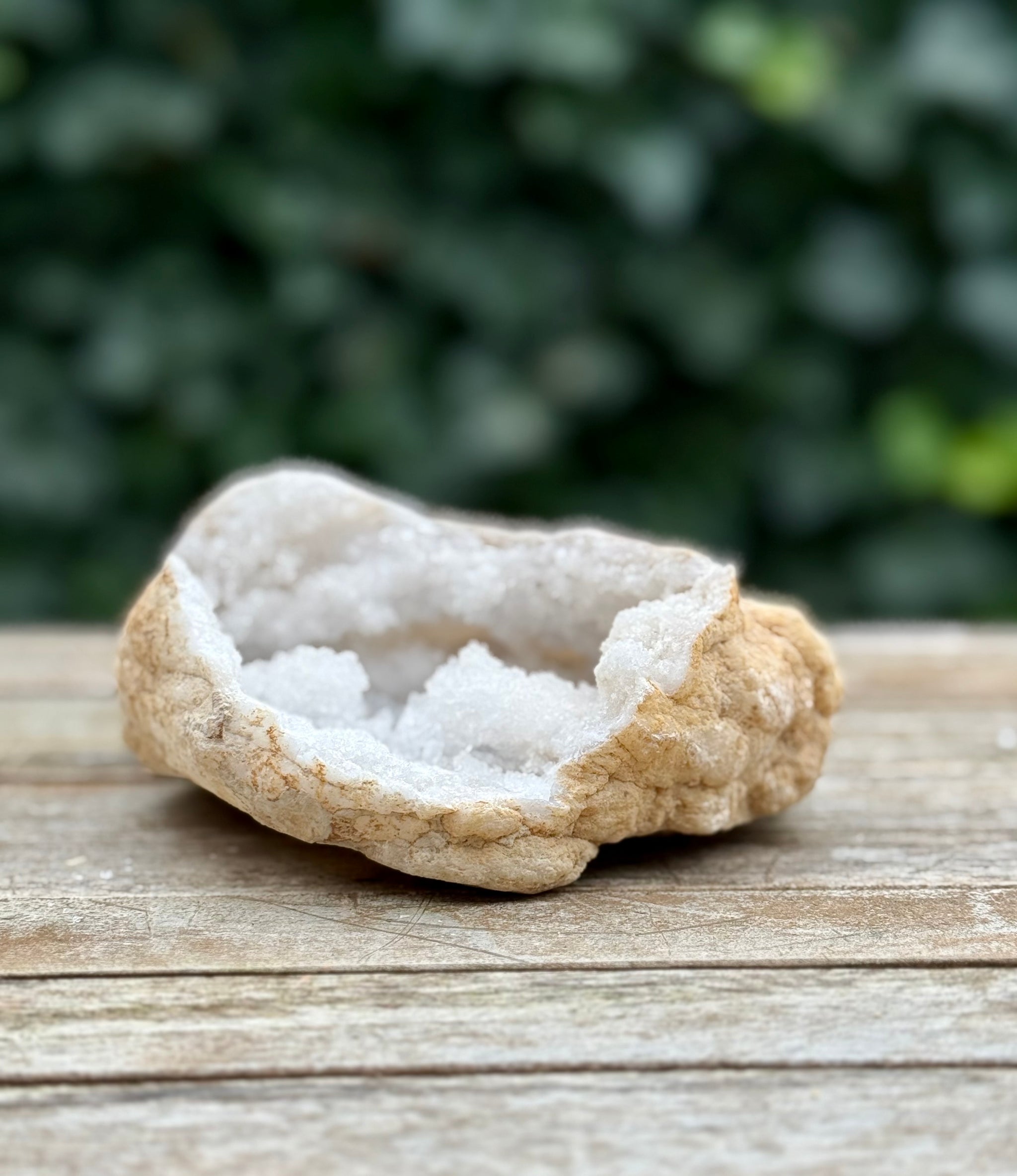 Kwartsgeode met drusy-kristallen