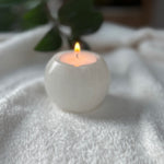 Seleniet bol theelicht houder